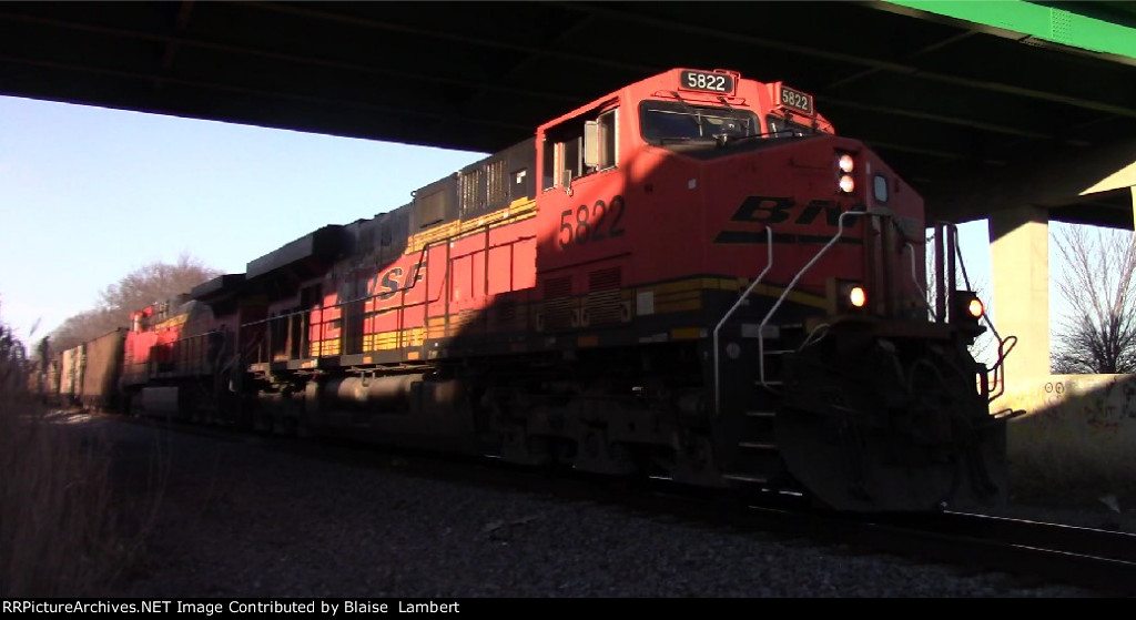 BNSF coal train